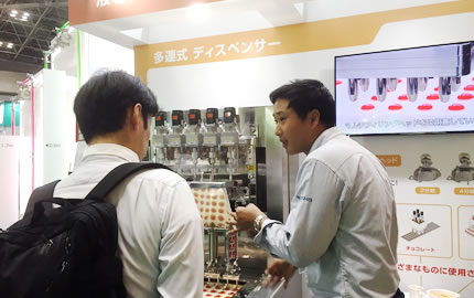 展示会の様子