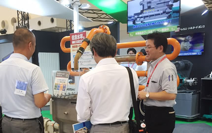 展示会の様子