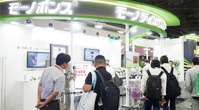 機械要素技術展展示会ブースの様子