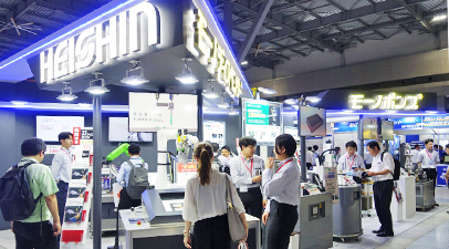 展示会ブースの様子
