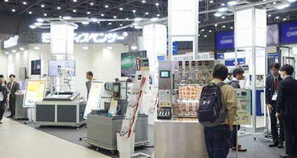 展示会ブースの様子